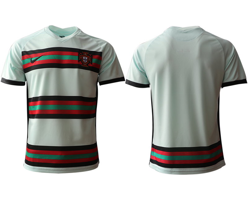 Men 2021 European Cup Portugal away aaa version Soccer Jersey->portugal jersey->Soccer Country Jersey